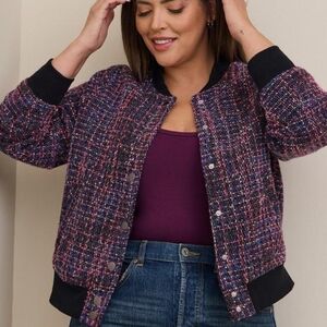 Torrid Wool Varsity Jacket women's‎ size 6